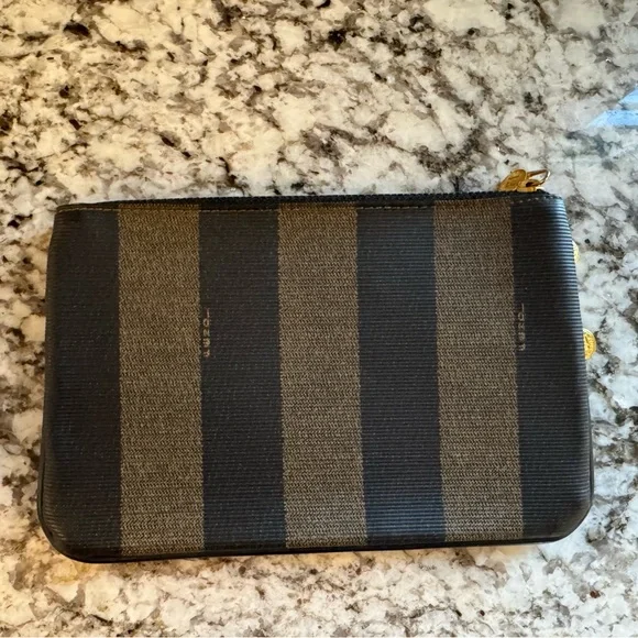 Fendi Pequin Bag Clutch Pouch - Picture 2 of 12